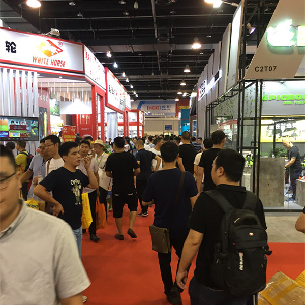 【大圣归来】五金展圆满结束，沐鸣娱乐展台前宾客满蓬